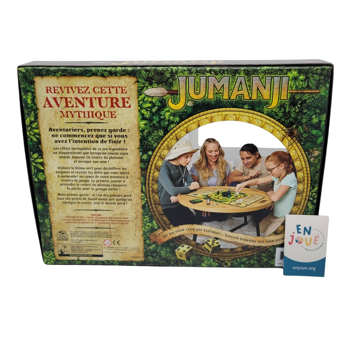 Jeu de société - Jumanji - Spin Master - À partir de 8 ans. Très bon état - Vue 3 - 